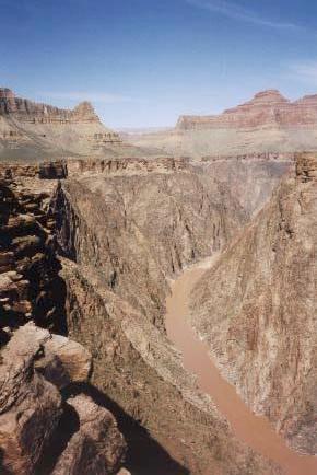 The River Colorado from Plateau Point
