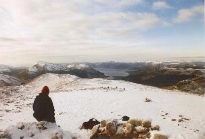 View Westwards from Sgorr nan Fiannaidh