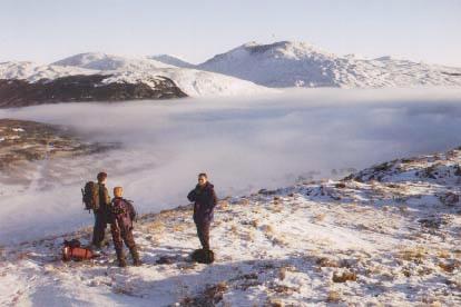 Looking across Strath Fillan to Ben Challum